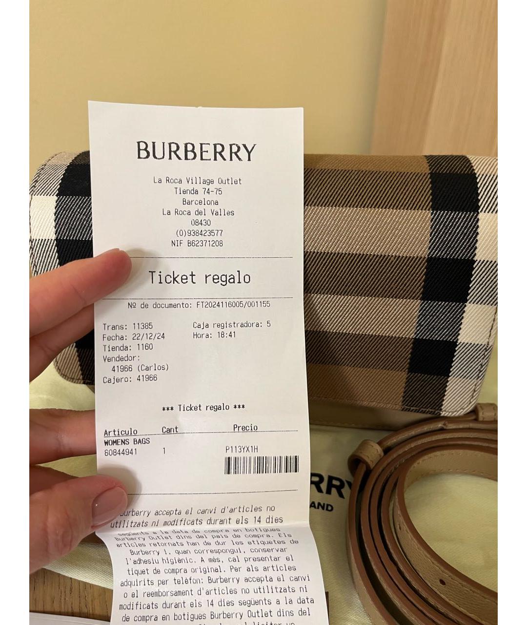 BURBERRY Мульти сумка через плечо, фото 7