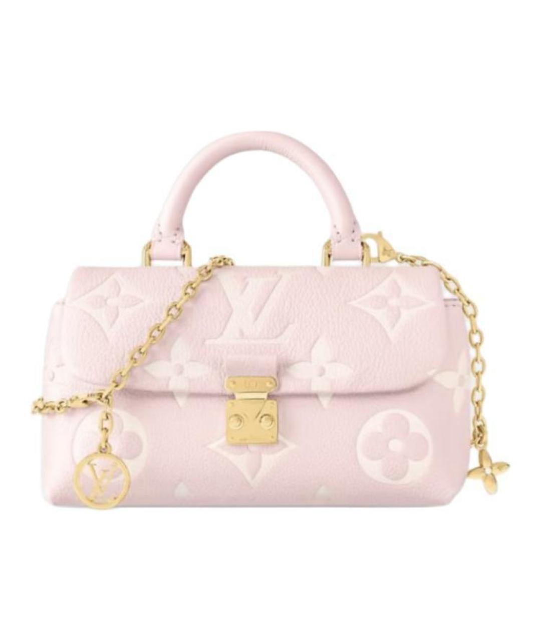 LOUIS VUITTON Розовая кожаная сумка через плечо, фото 1