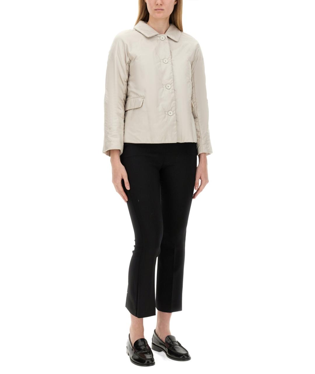 'S MAX MARA Белая полиэстеровая куртка, фото 2