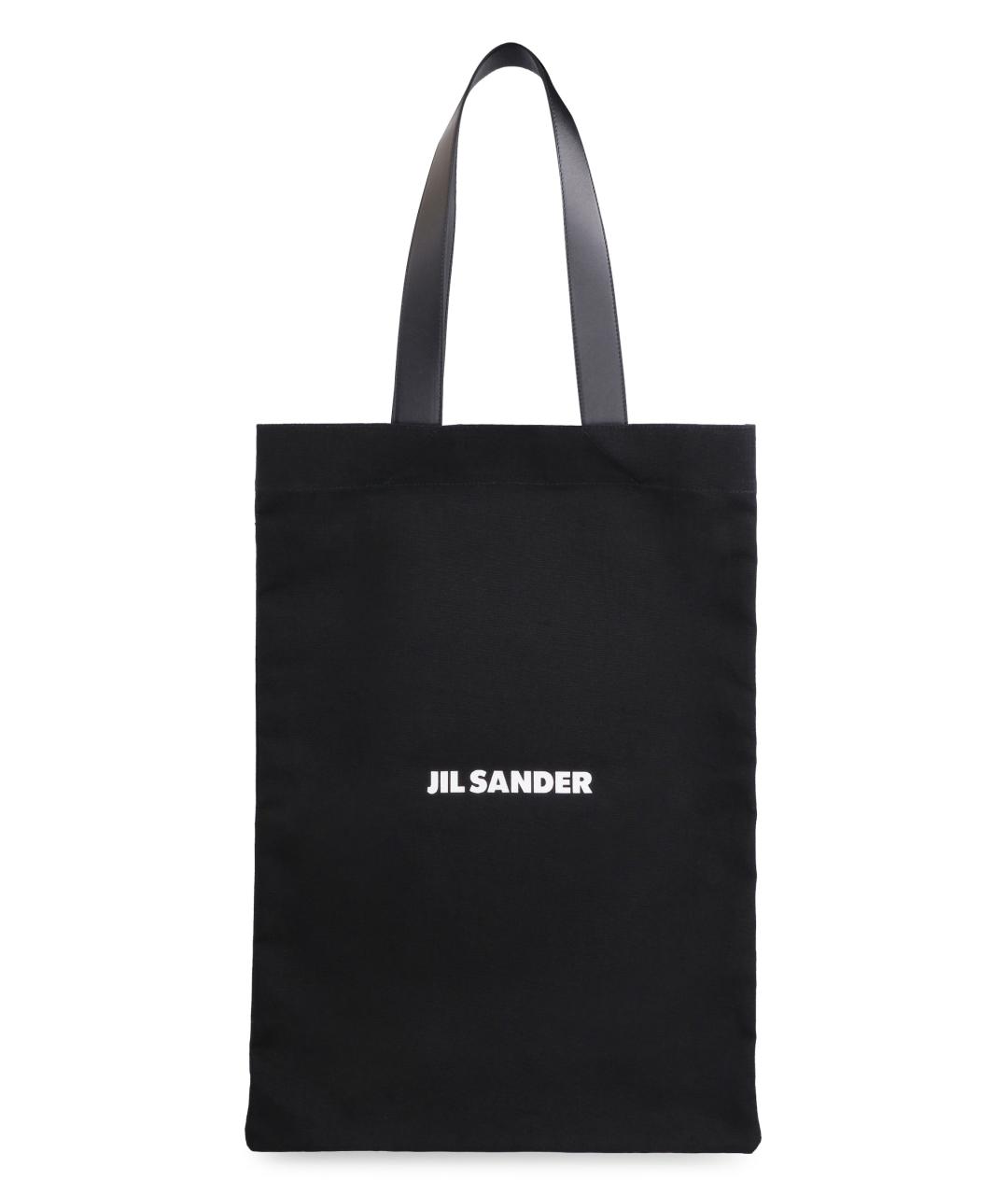JIL SANDER Черная сумка тоут, фото 1