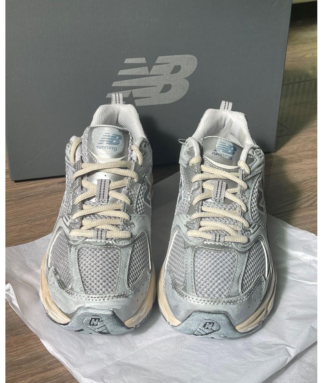 NEW BALANCE Серые кроссовки, фото 5