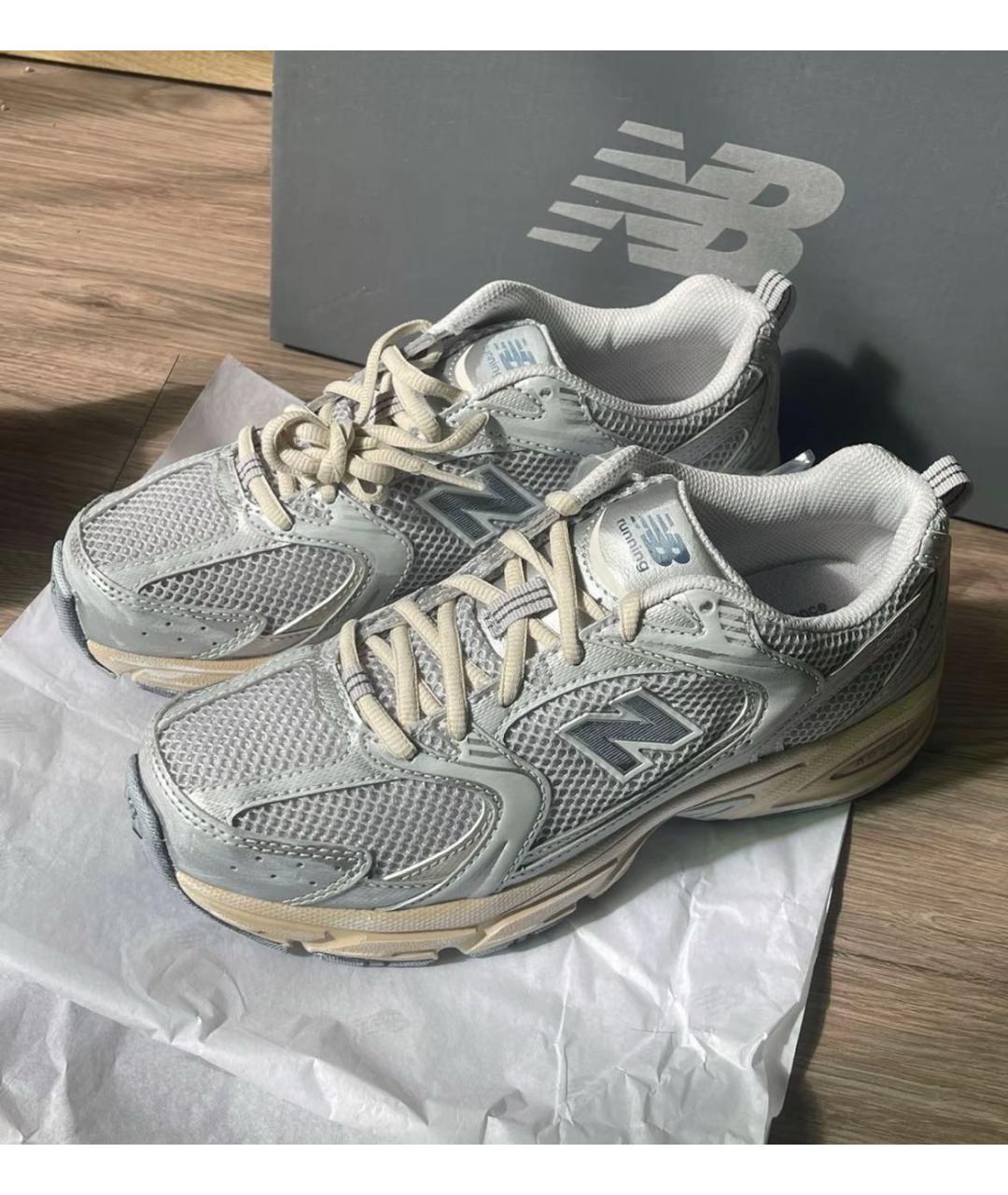 NEW BALANCE Серые кроссовки, фото 7