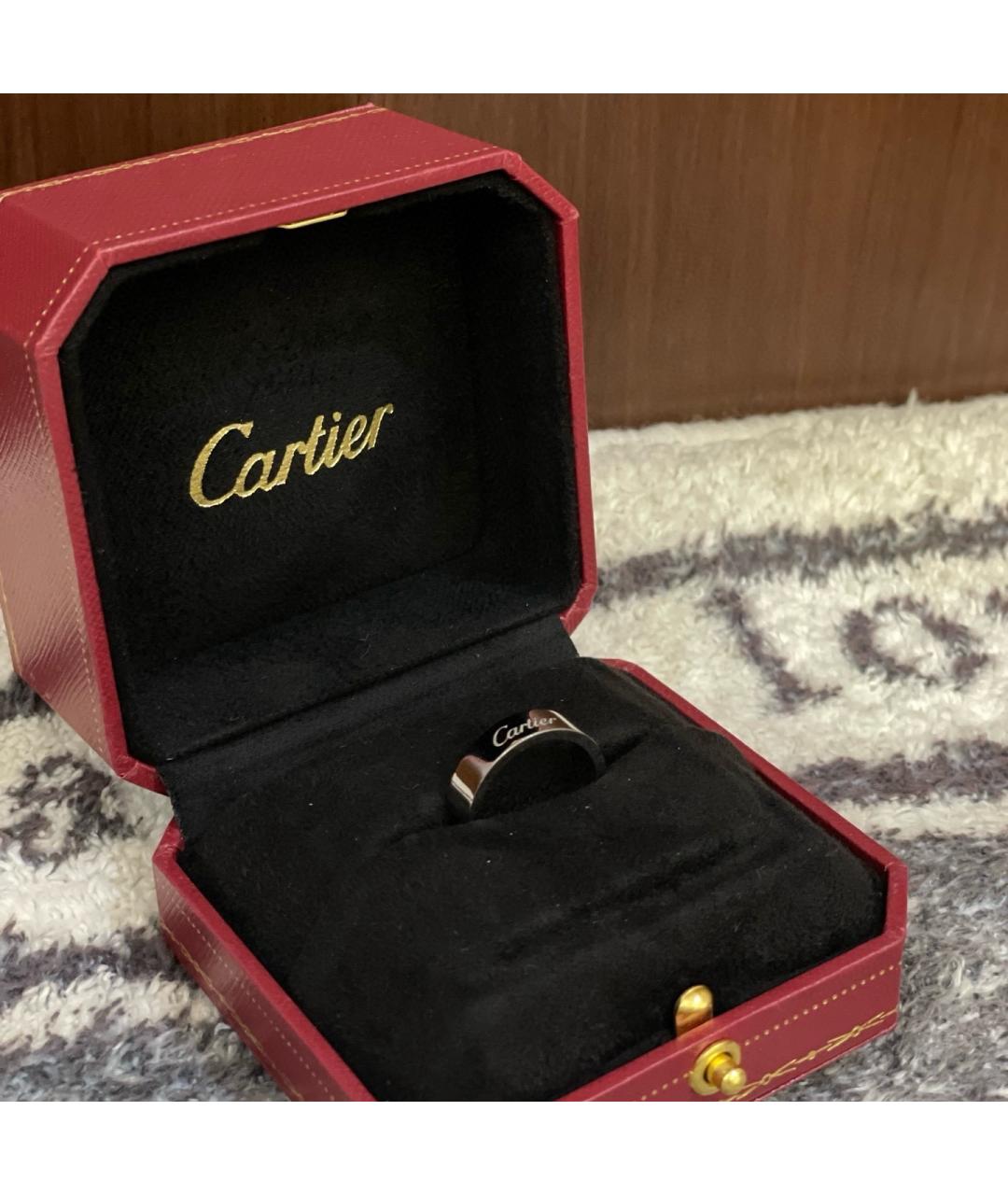 CARTIER Белое кольцо из белого золота, фото 2