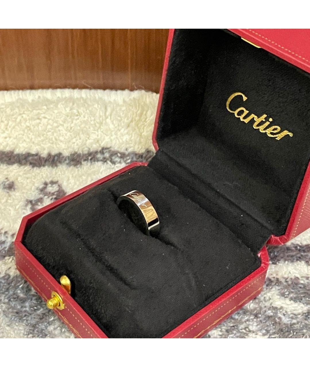 CARTIER Белое кольцо из белого золота, фото 3