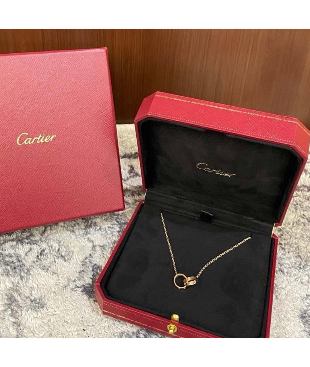 CARTIER Розовая подвеска из розового золота, фото 2