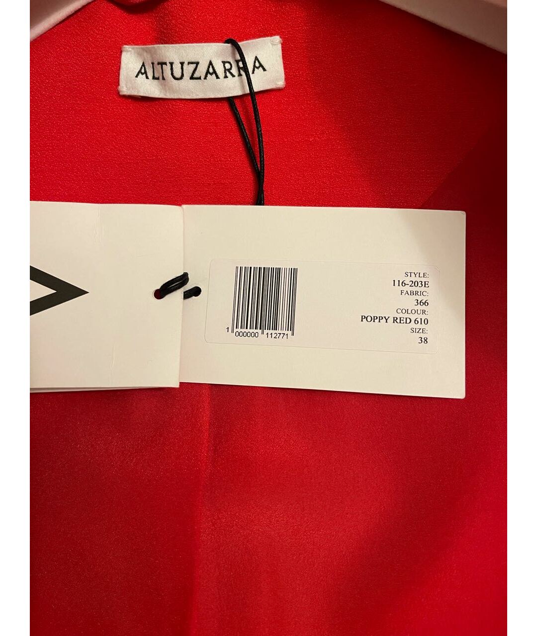 ALTUZARRA Красный вискозный жакет/пиджак, фото 5
