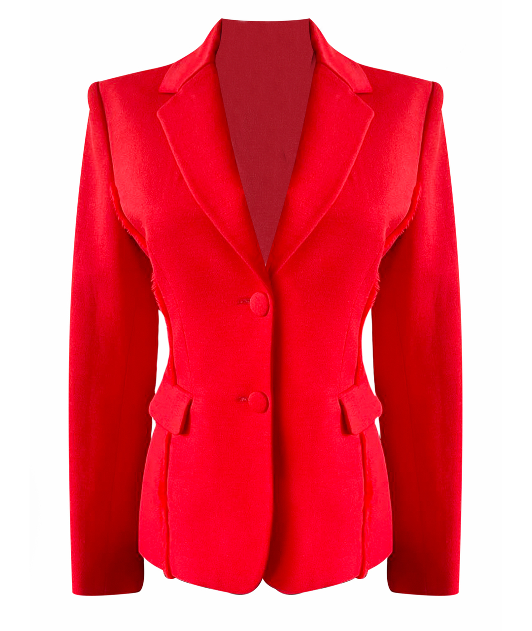 ALTUZARRA Красный вискозный жакет/пиджак, фото 1