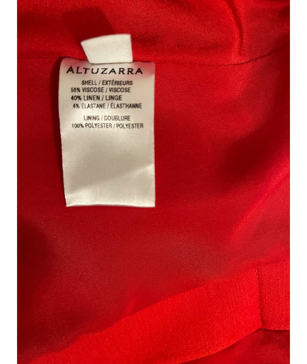 ALTUZARRA Красный вискозный жакет/пиджак, фото 6