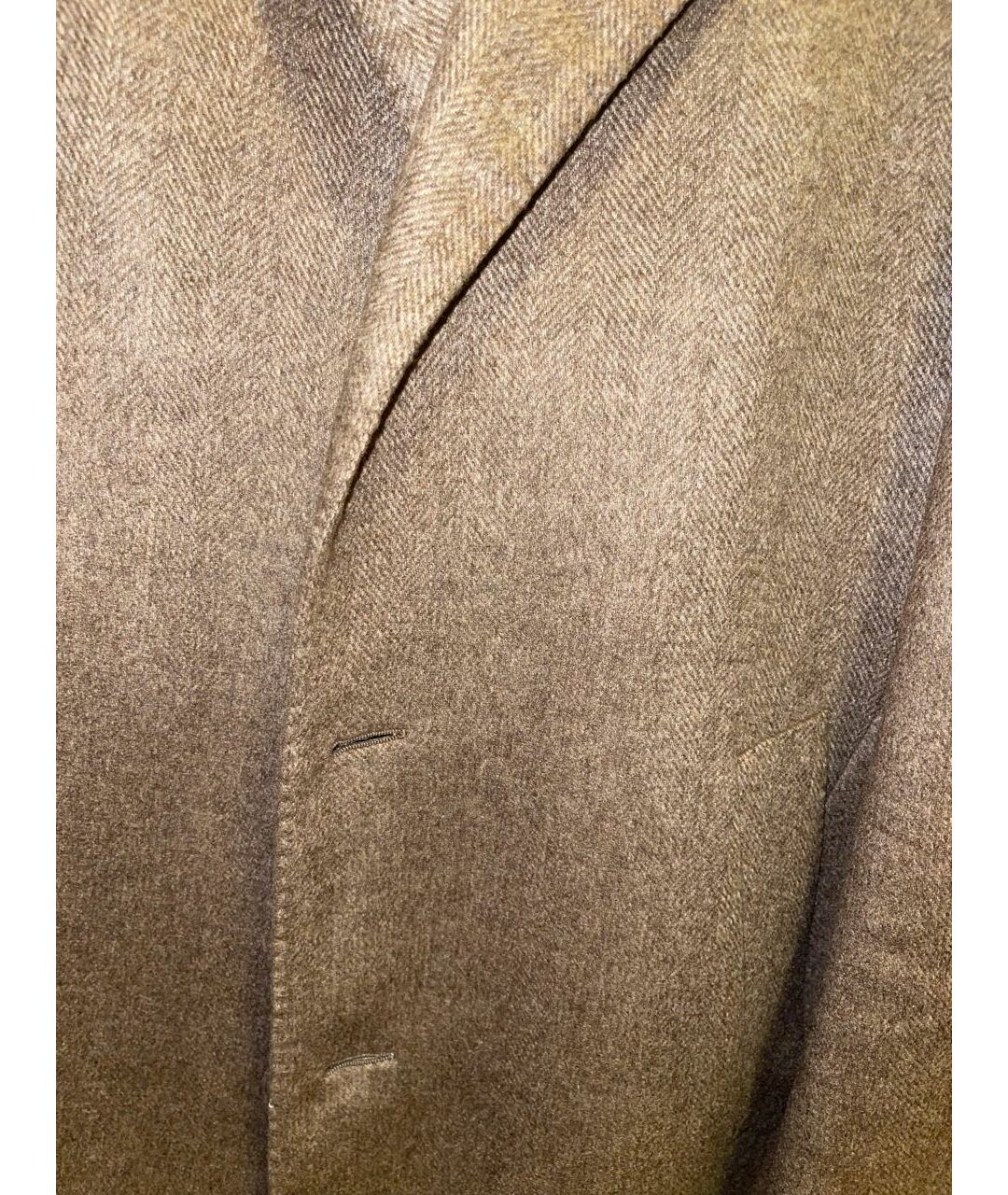 CANTARELLI Коричневое кашемировое пальто, фото 4
