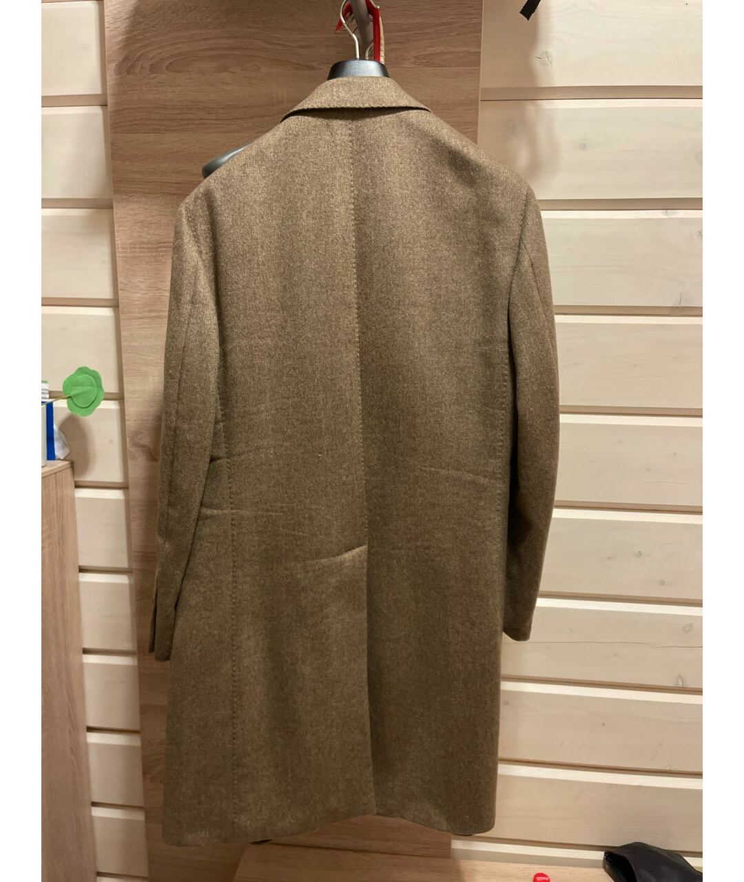 CANTARELLI Коричневое кашемировое пальто, фото 2