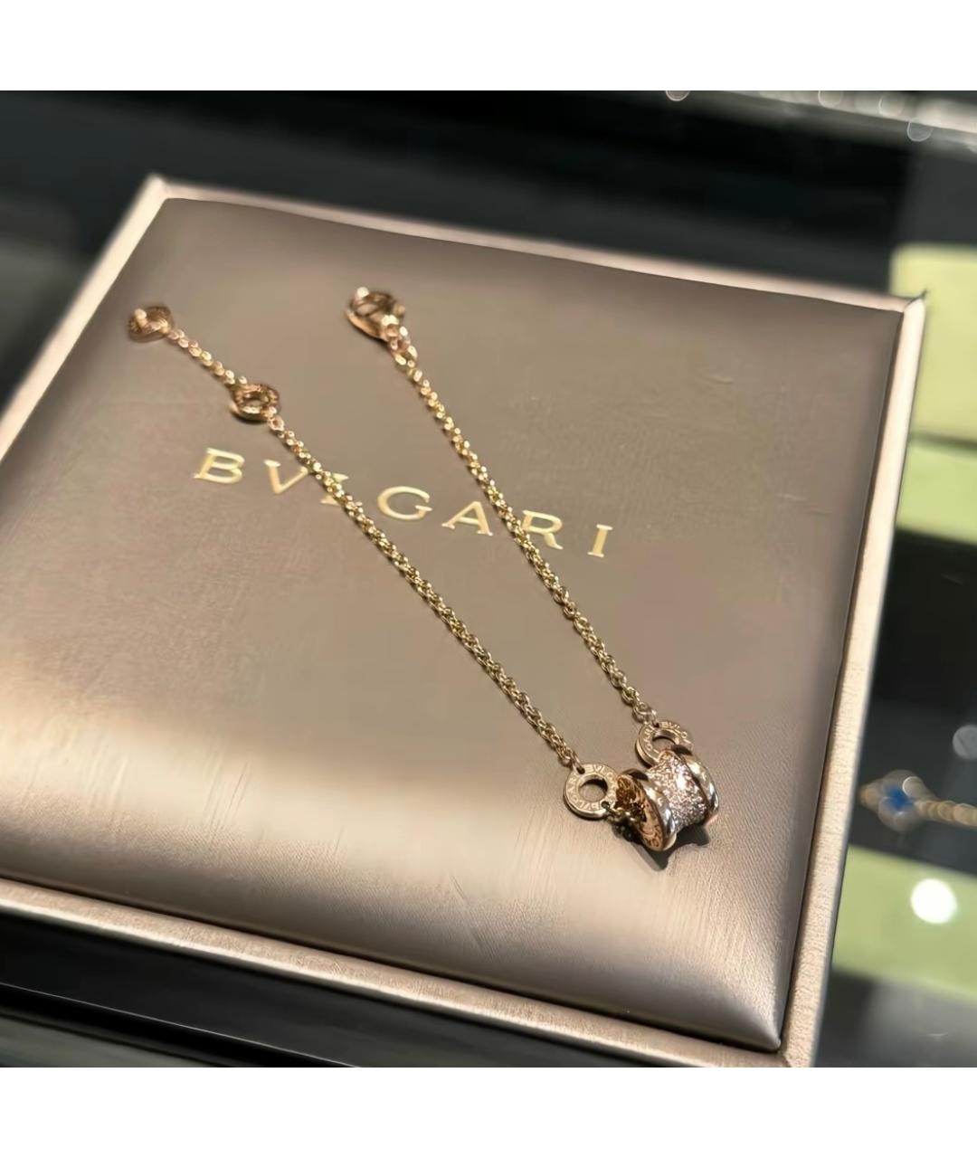 BVLGARI Золотой браслет из розового золота, фото 4