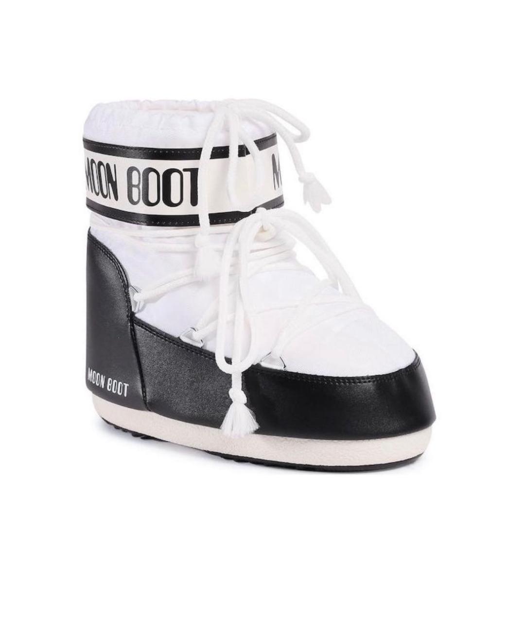 MOON BOOT Белые ботинки, фото 2