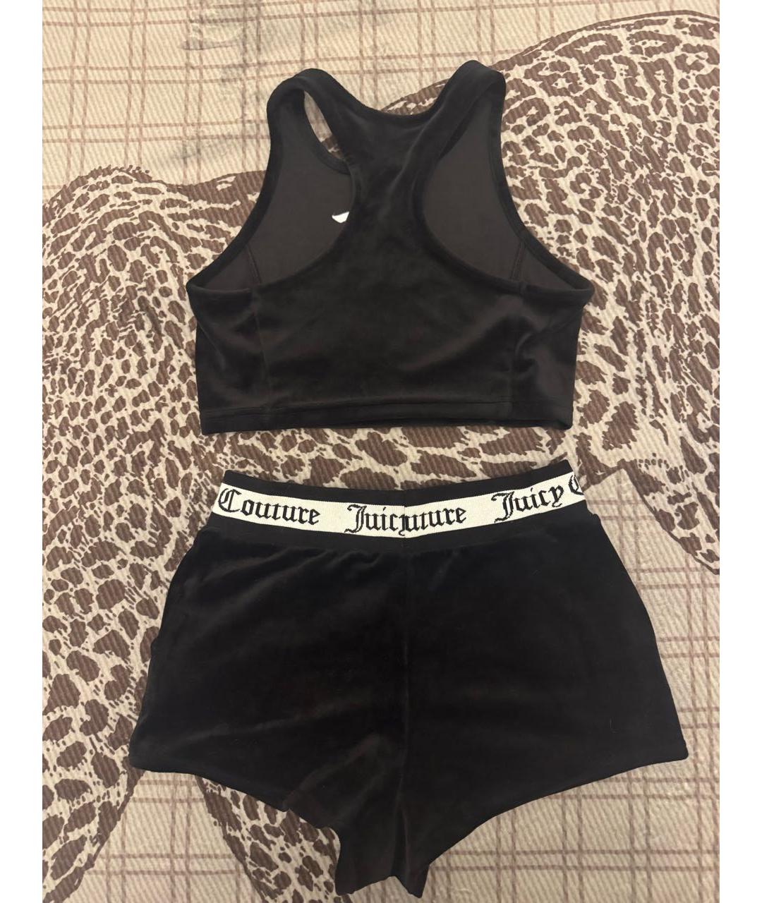 JUICY COUTURE Черный полиэстеровый спортивные костюмы, фото 6