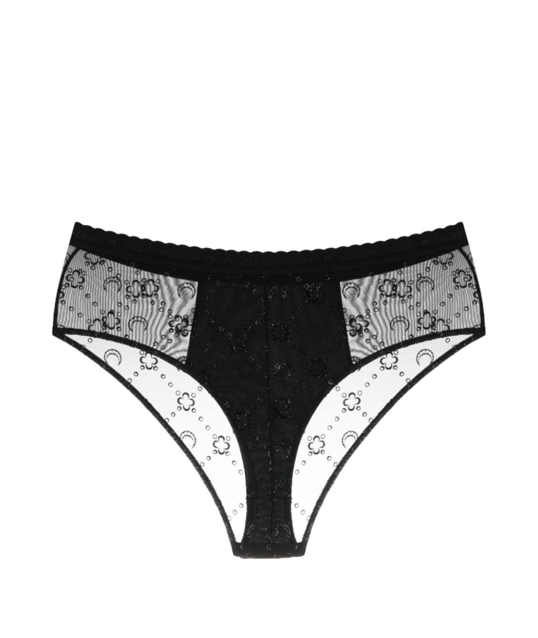 MARINE SERRE Черные трусы, фото 2