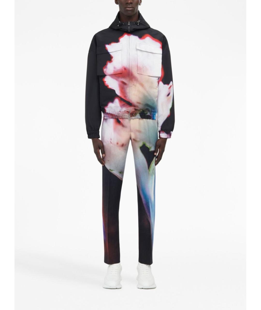 ALEXANDER MCQUEEN Мульти полиэстеровая куртка, фото 4