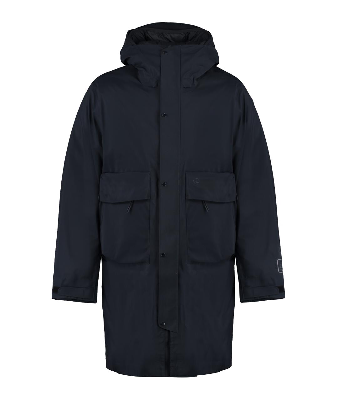 CP COMPANY Темно-синяя полиамидовая парка, фото 1