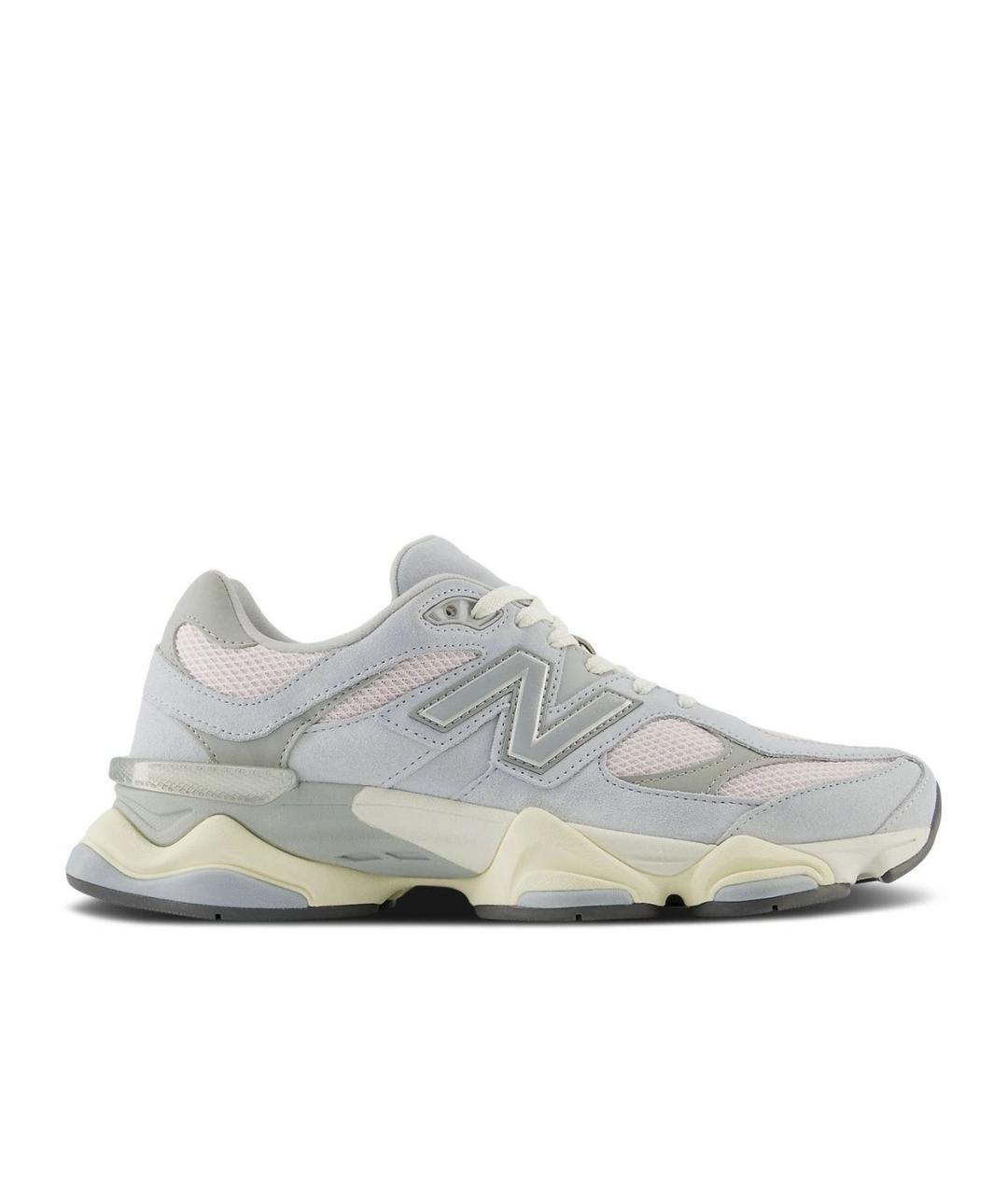 NEW BALANCE Серые замшевые кроссовки, фото 1