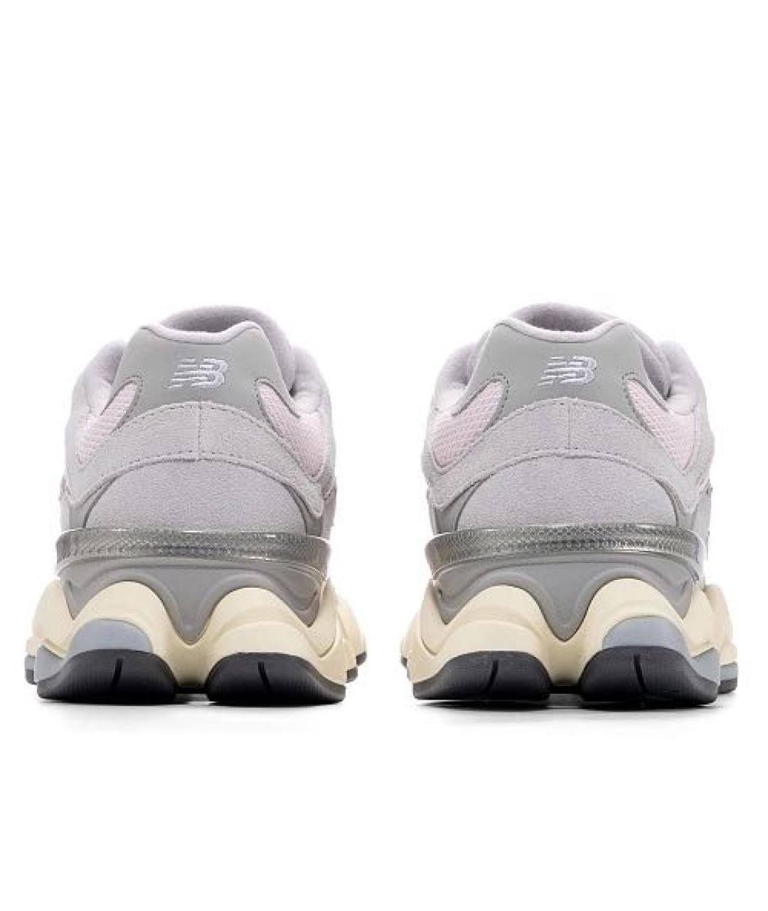 NEW BALANCE Серые замшевые кроссовки, фото 4