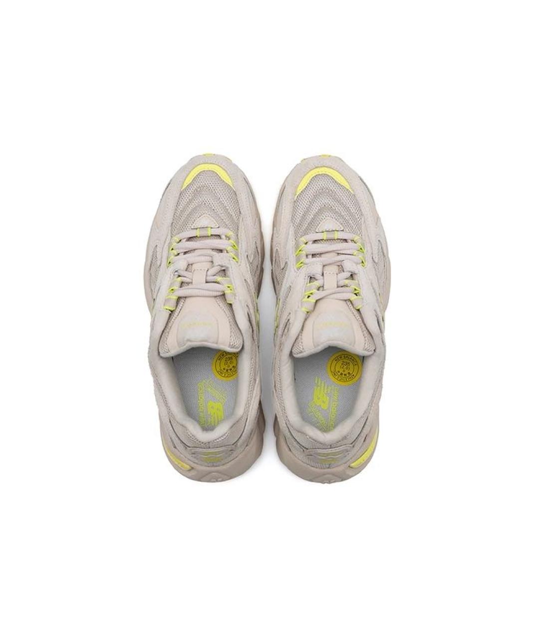 NEW BALANCE Бежевые замшевые кроссовки, фото 3