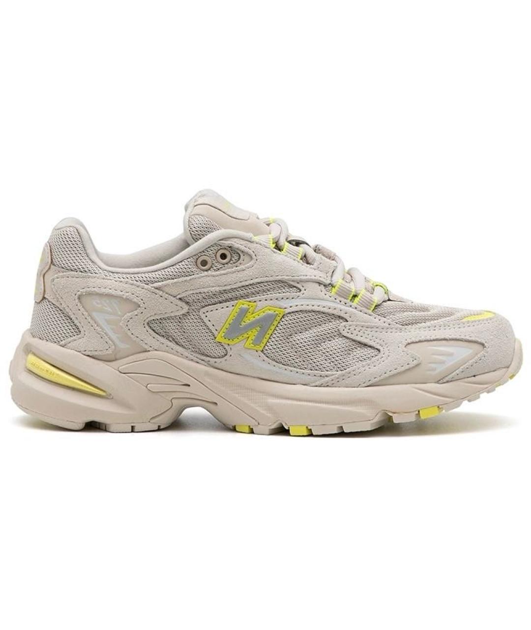 NEW BALANCE Бежевые замшевые кроссовки, фото 1