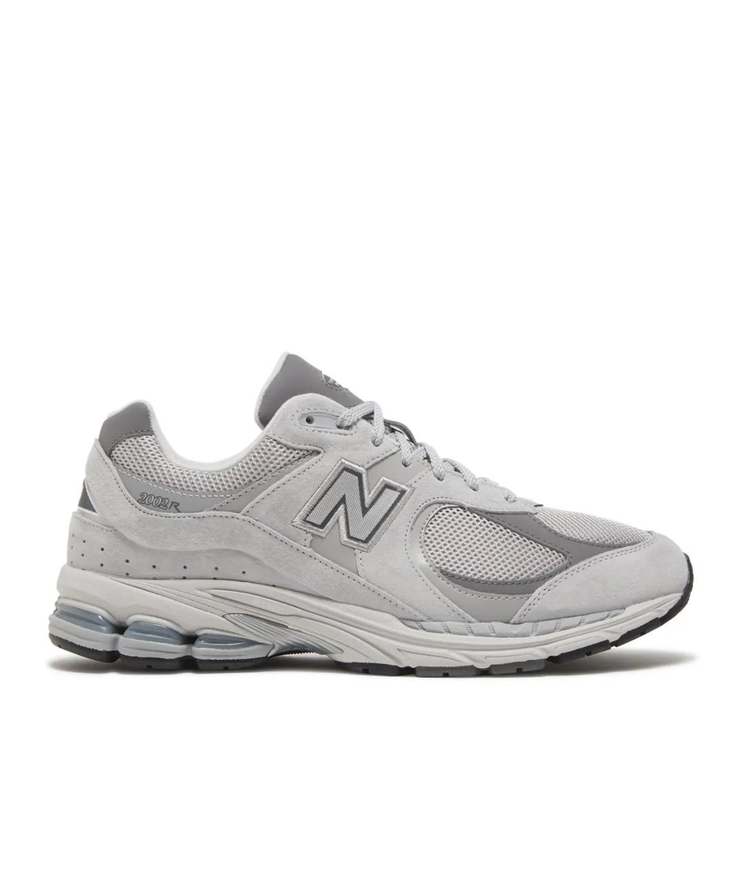 NEW BALANCE Серые замшевые низкие кроссовки / кеды, фото 1