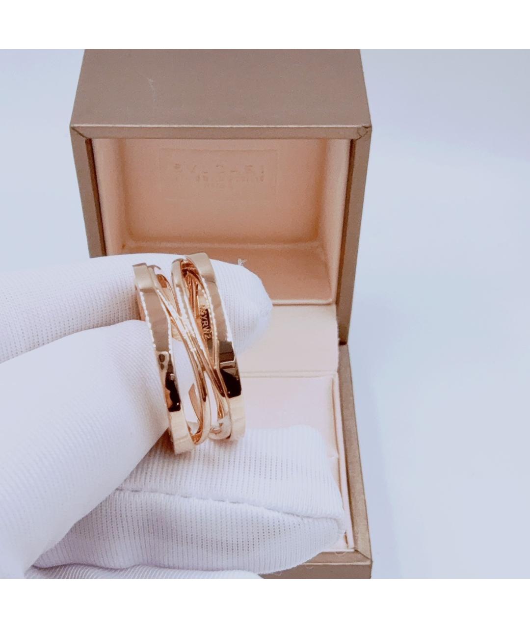 BVLGARI Розовое кольцо из розового золота, фото 4