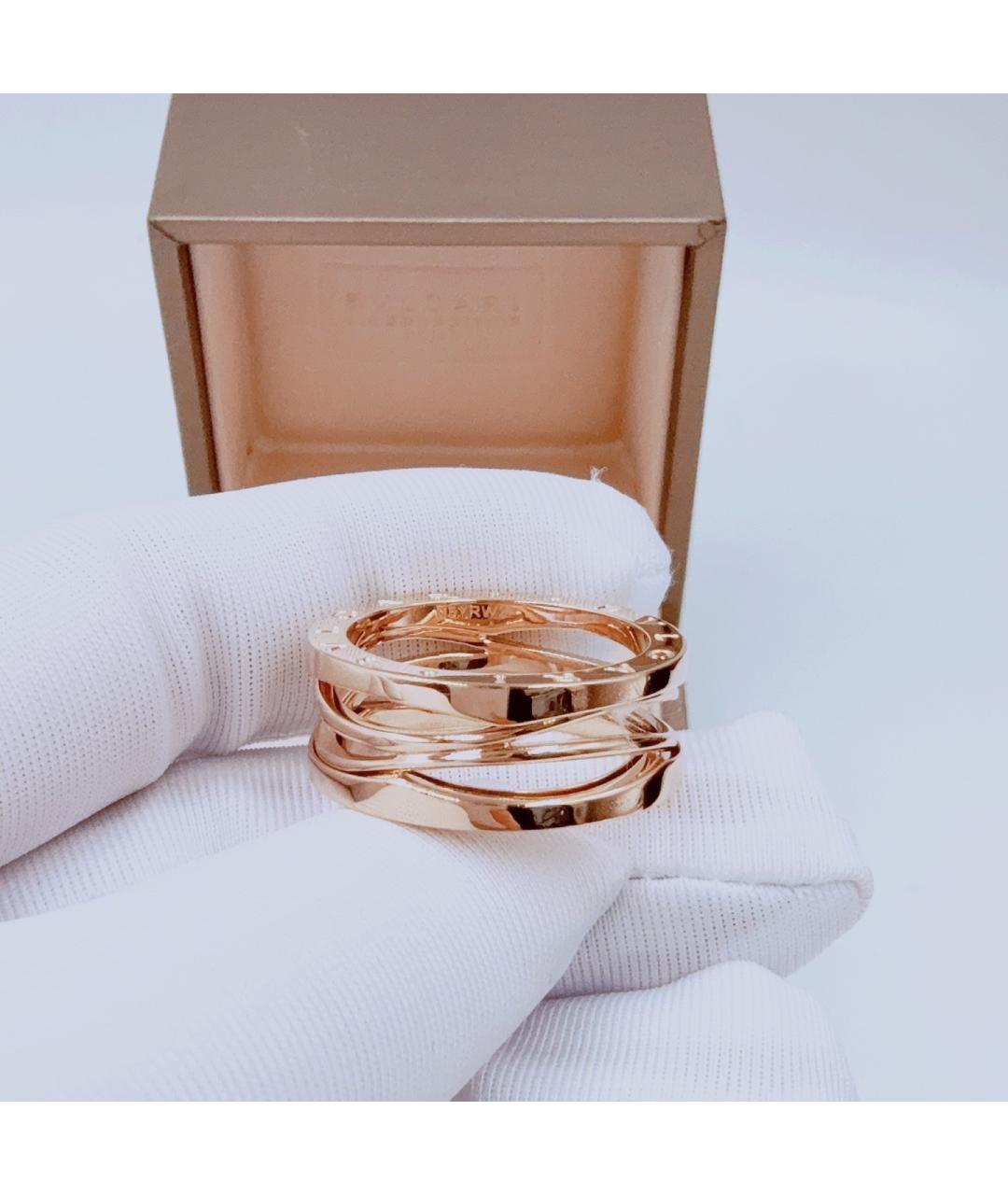 BVLGARI Розовое кольцо из розового золота, фото 2
