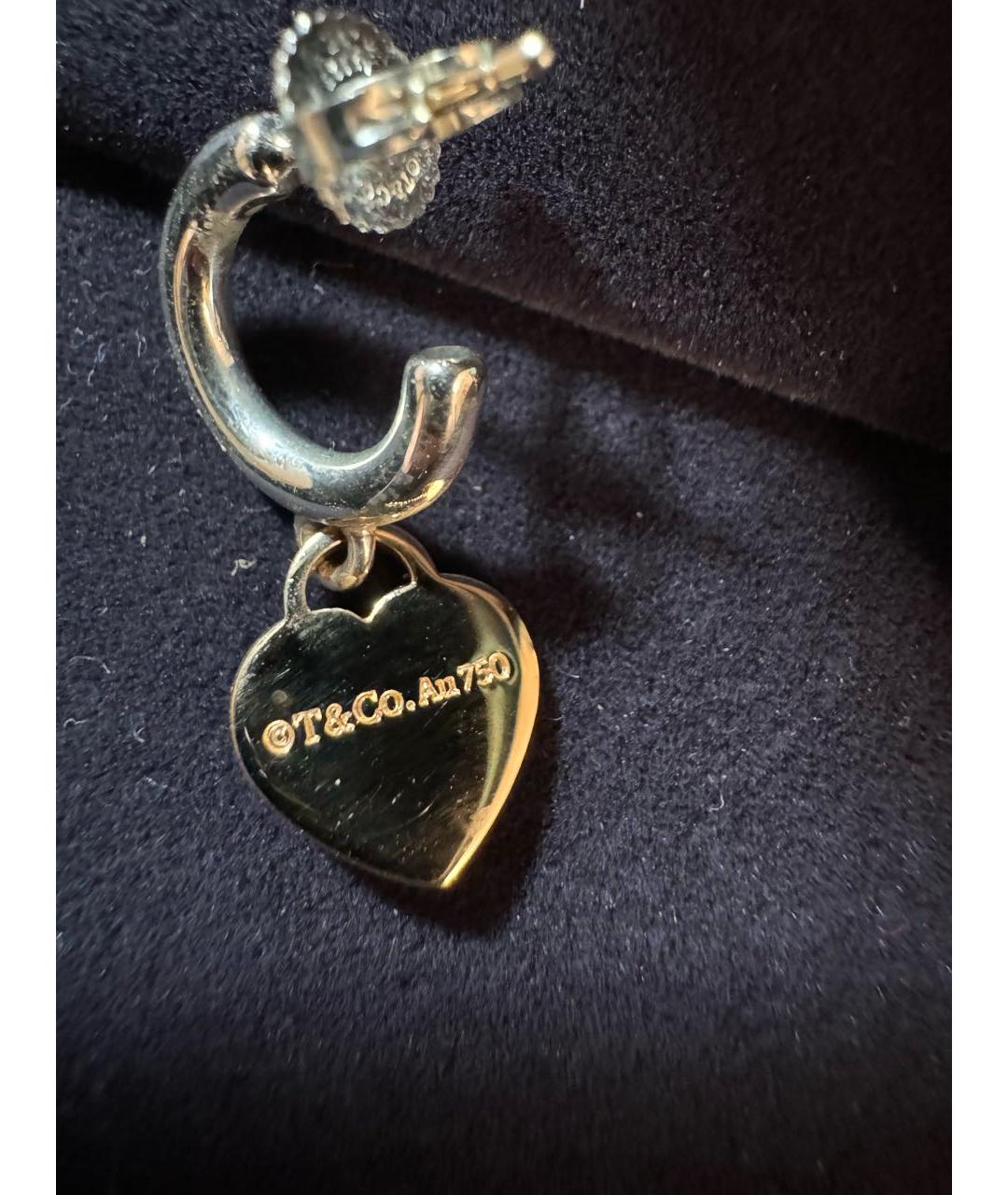 TIFFANY&CO Серебряные серебряные серьги, фото 5