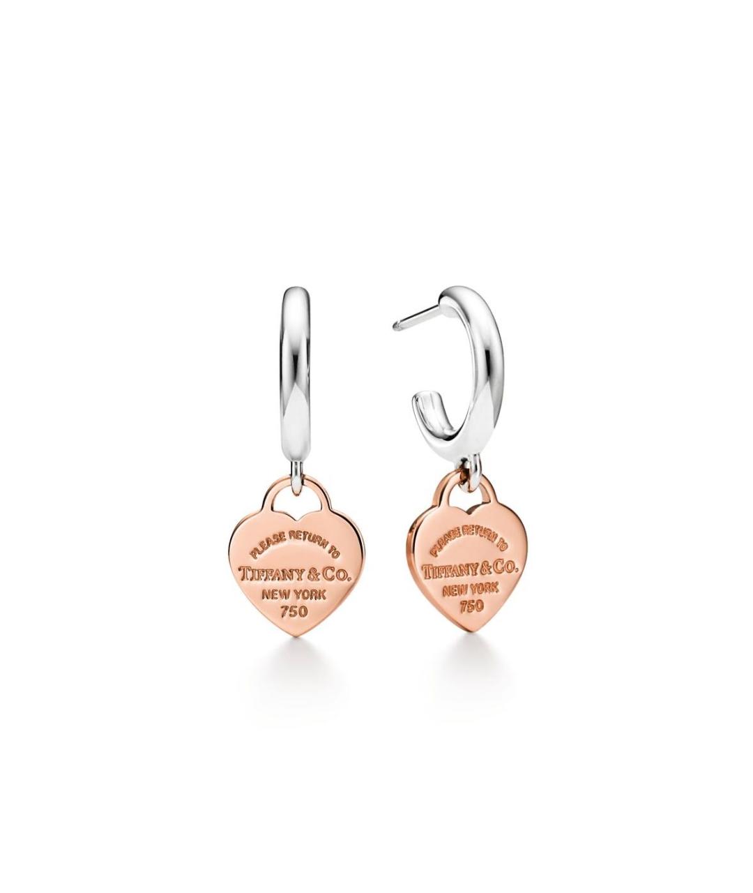TIFFANY&CO Серебряные серебряные серьги, фото 9