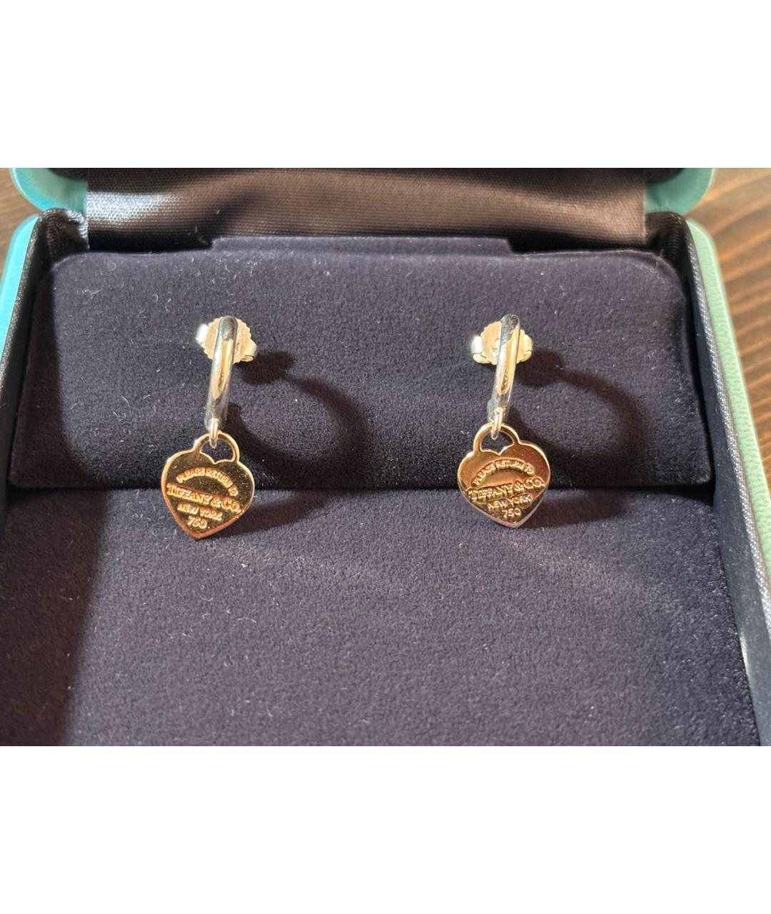 TIFFANY&CO Серебряные серебряные серьги, фото 3