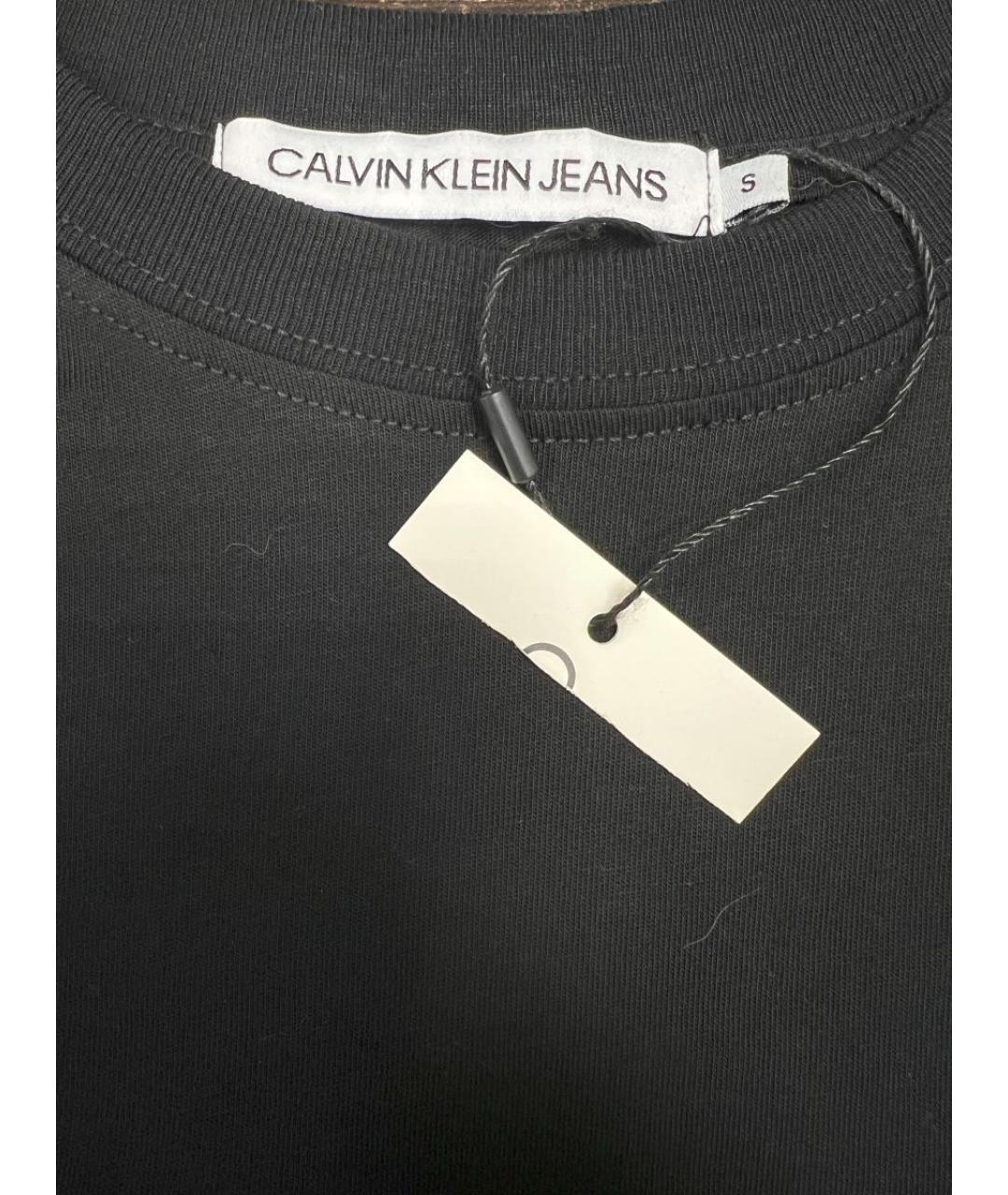 CALVIN KLEIN JEANS Черная футболка, фото 3