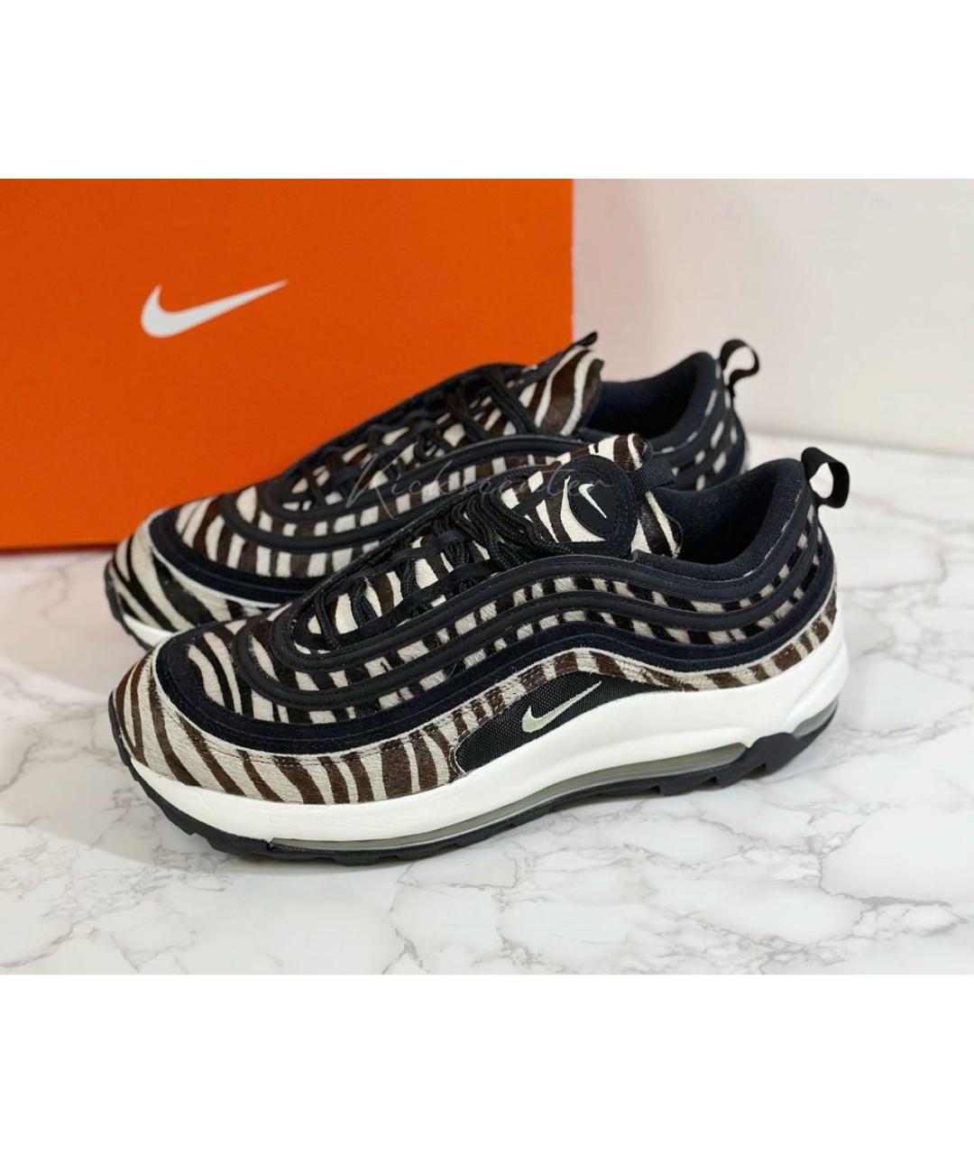 NIKE Черные низкие кроссовки / кеды, фото 7