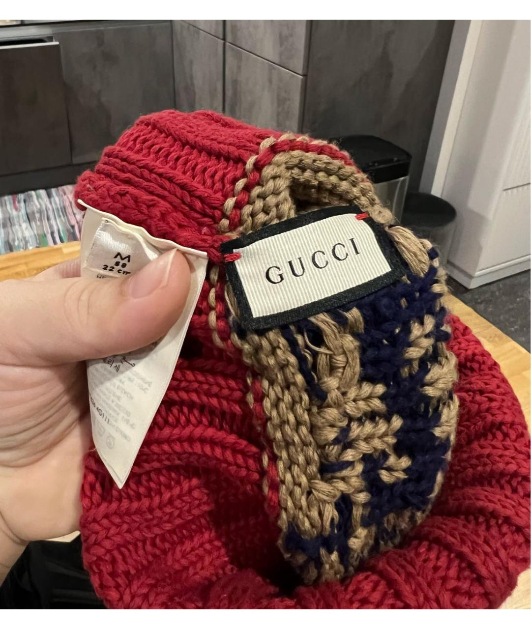 GUCCI Мульти шапка, фото 7