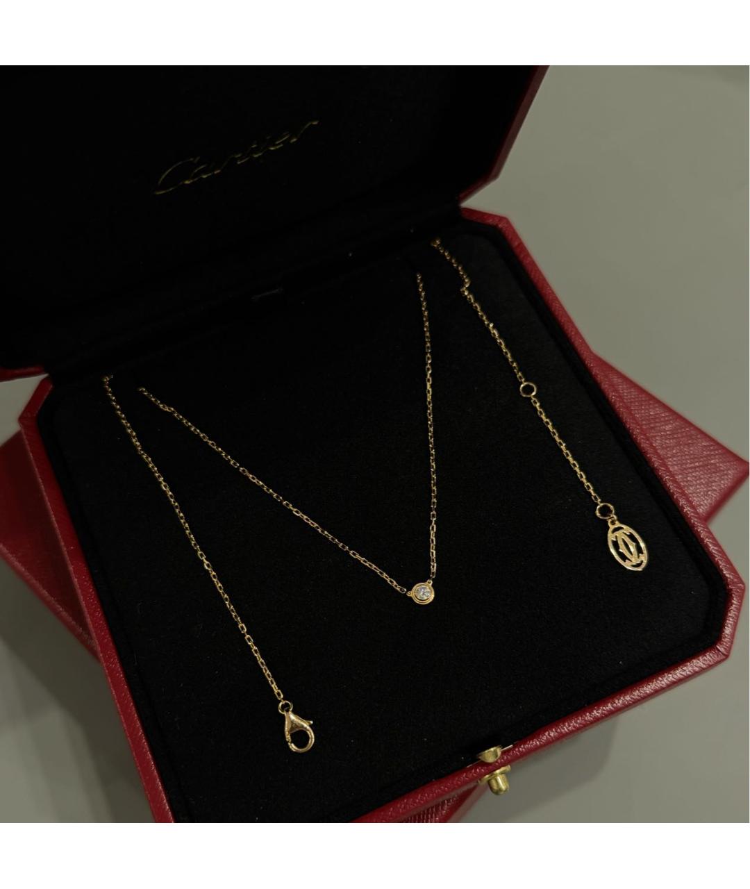 CARTIER Золотая подвеска из розового золота, фото 4