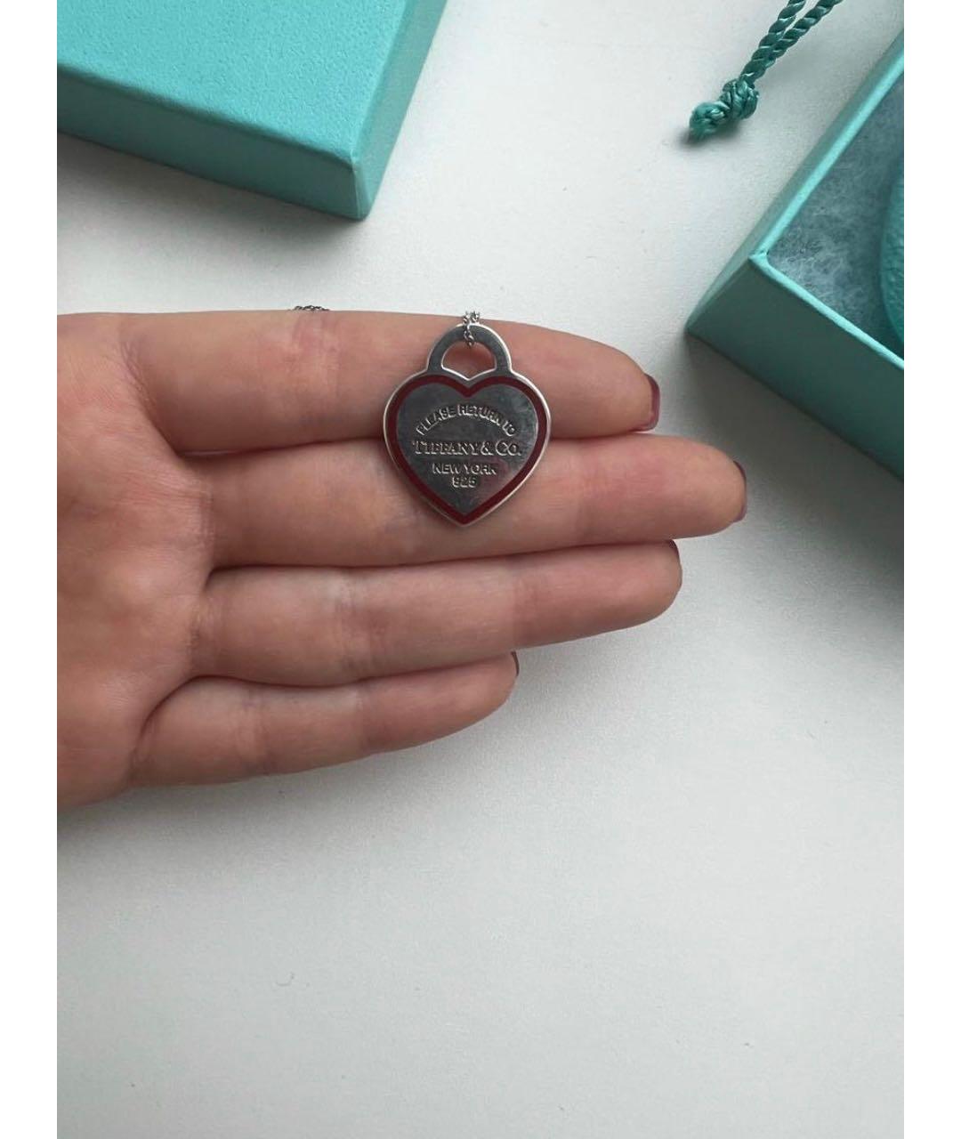 TIFFANY&CO Серебряная серебряная подвеска, фото 2