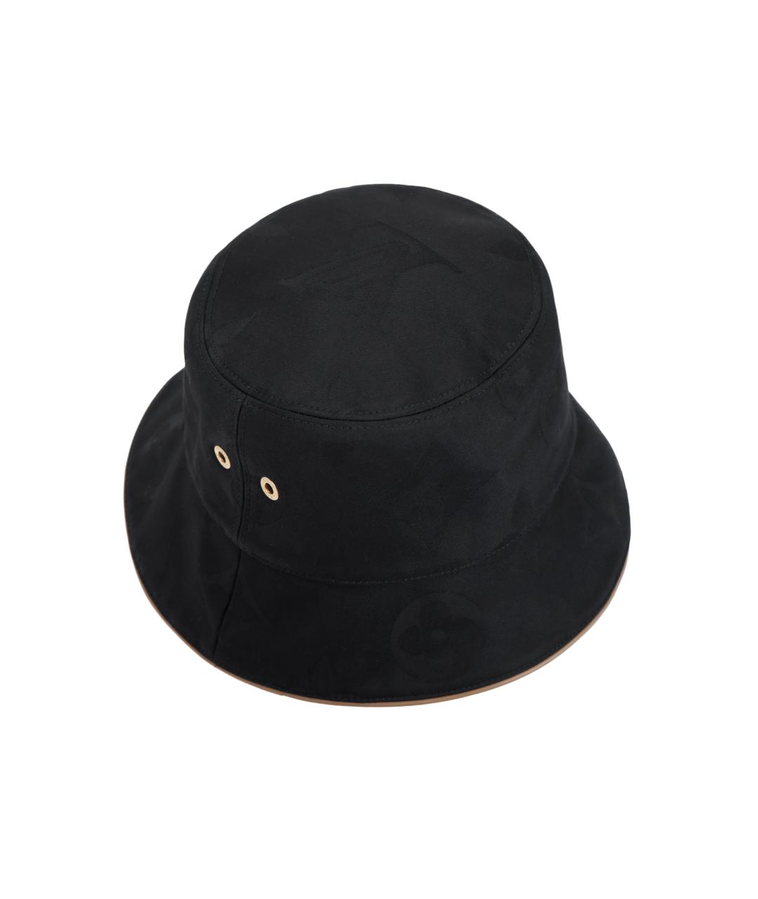 LOUIS VUITTON Черная панама, фото 4