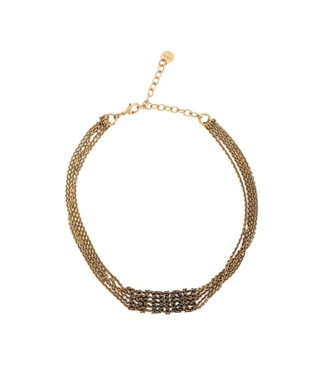 CHRISTIAN DIOR Золотое колье, фото 2