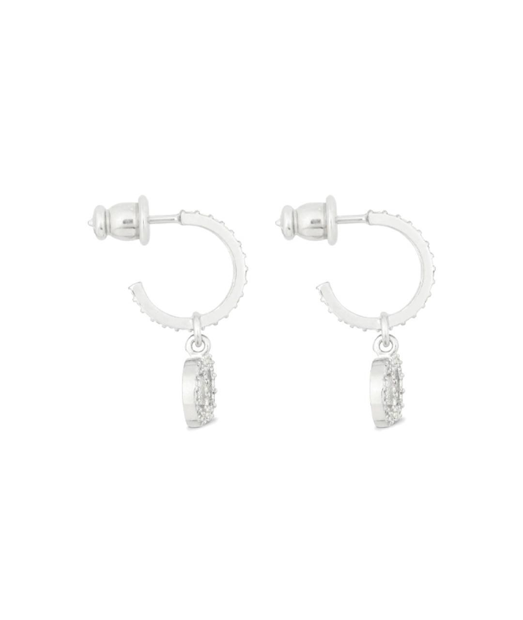 CHRISTIAN DIOR Серебряные металлические серьги, фото 3