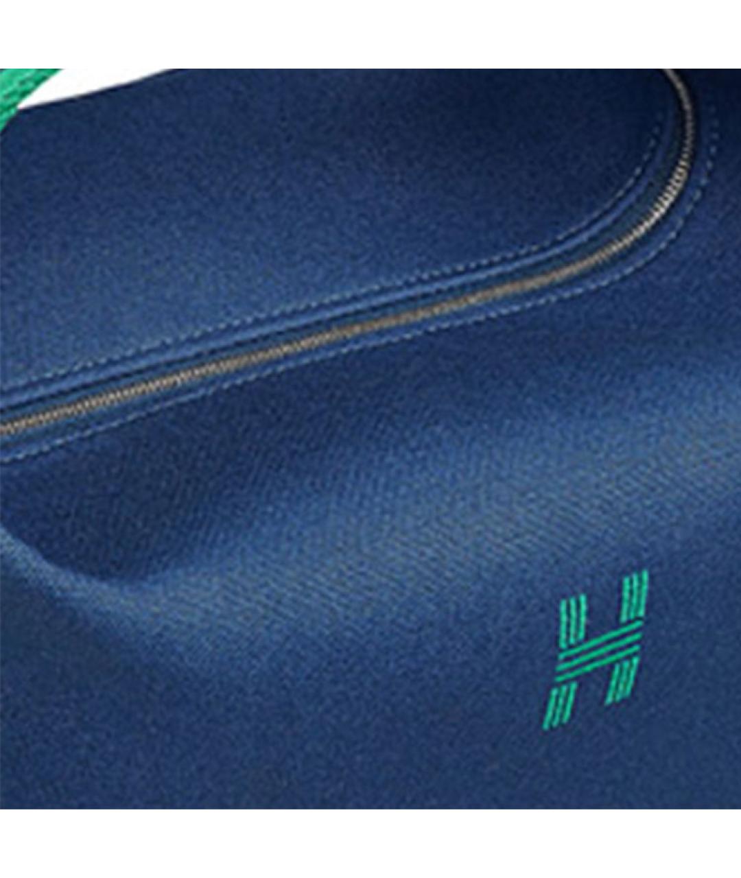 HERMES Синяя косметичка, фото 5