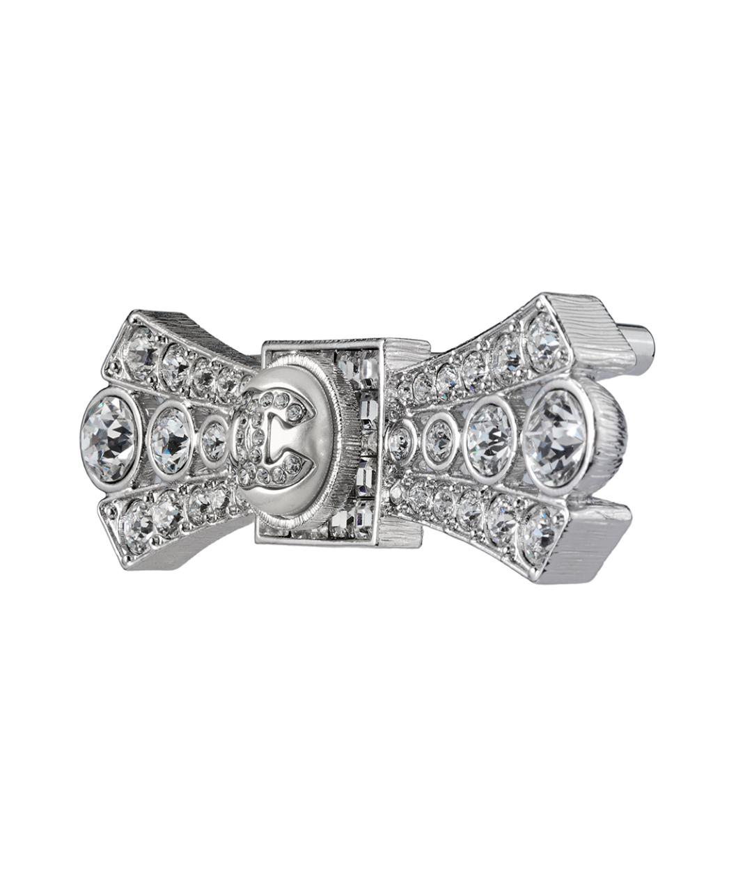 CHANEL Серебряная металлическая булавка / брошь, фото 2