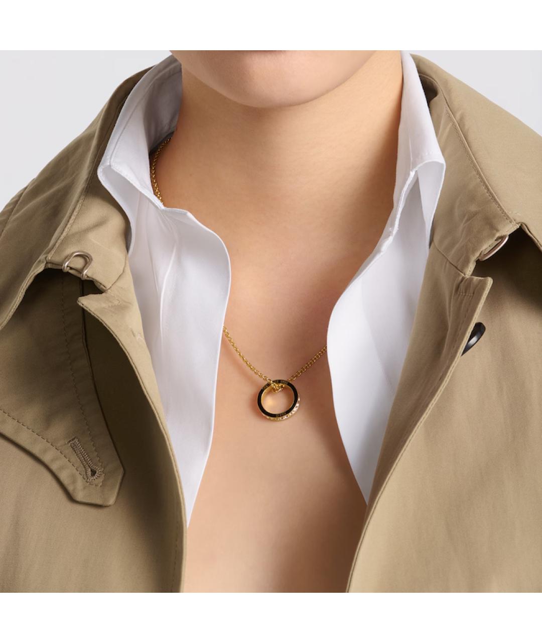 CHRISTIAN DIOR Золотая металлическая цепочка, фото 3