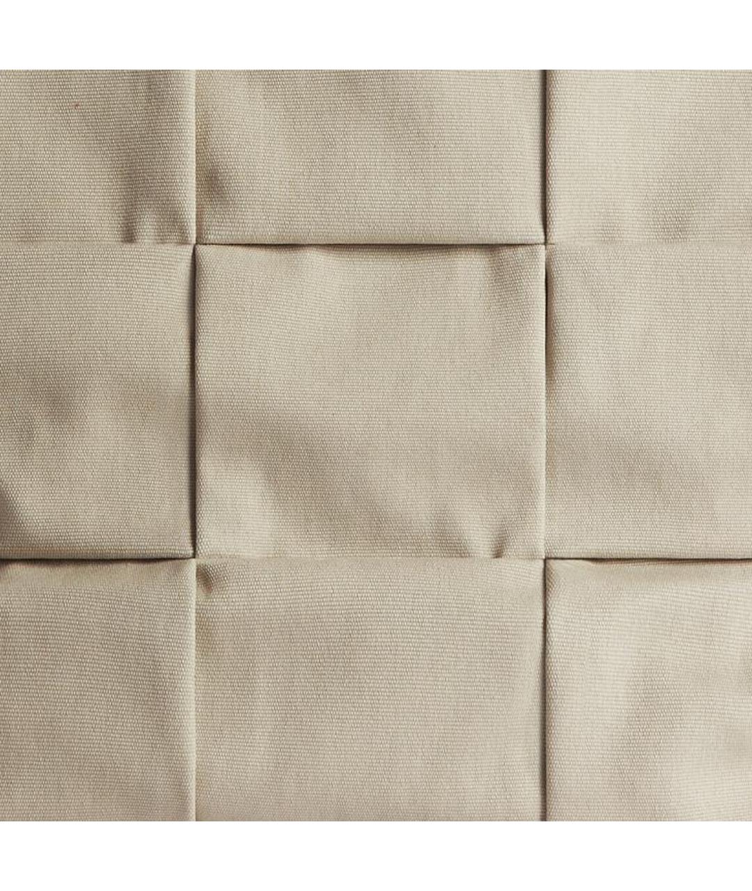 BOTTEGA VENETA Бежевая тканевая сумка на плечо, фото 4