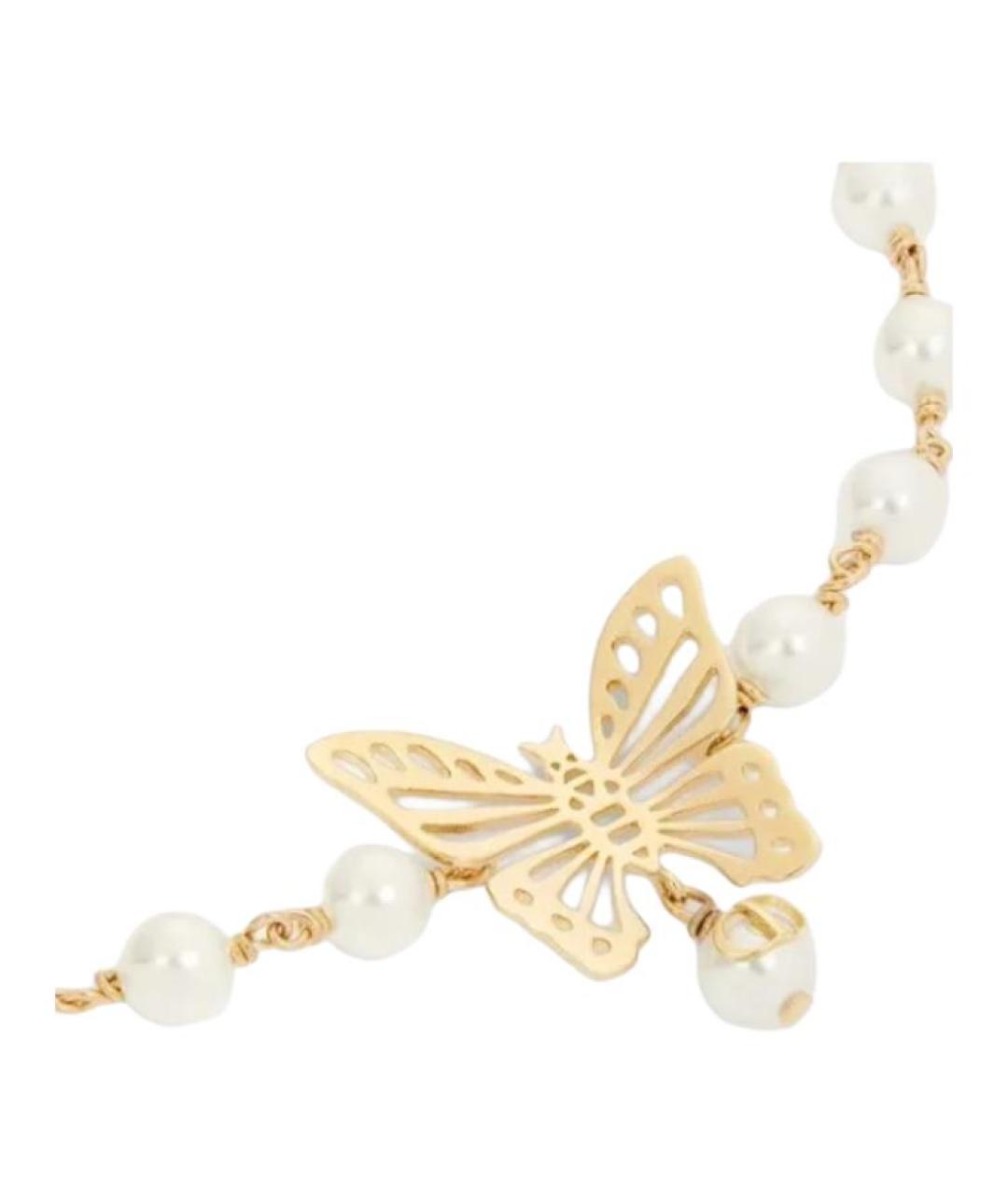 CHRISTIAN DIOR Золотая металлическая цепочка, фото 1