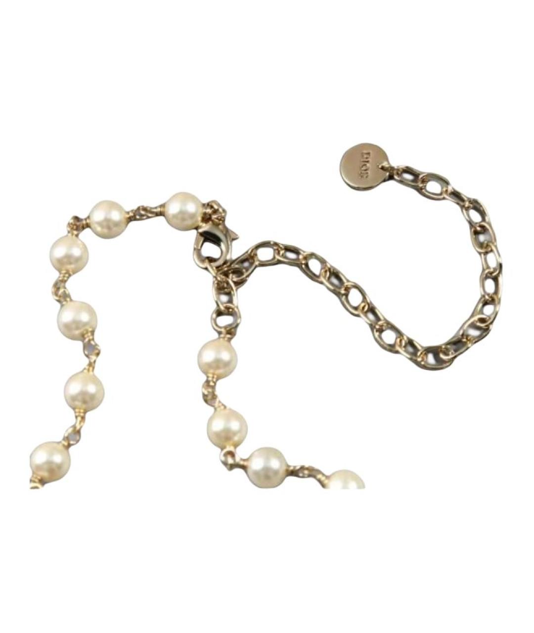 CHRISTIAN DIOR Золотая металлическая цепочка, фото 3