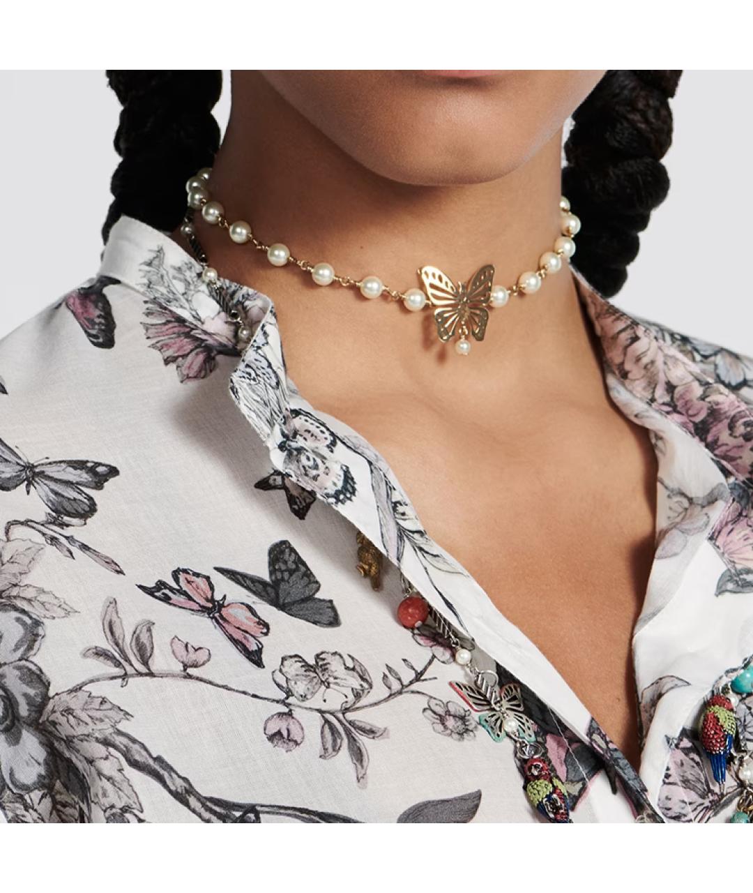 CHRISTIAN DIOR Золотая металлическая цепочка, фото 4