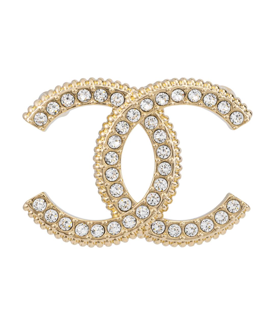 CHANEL Золотая булавка / брошь из желтого золота, фото 1