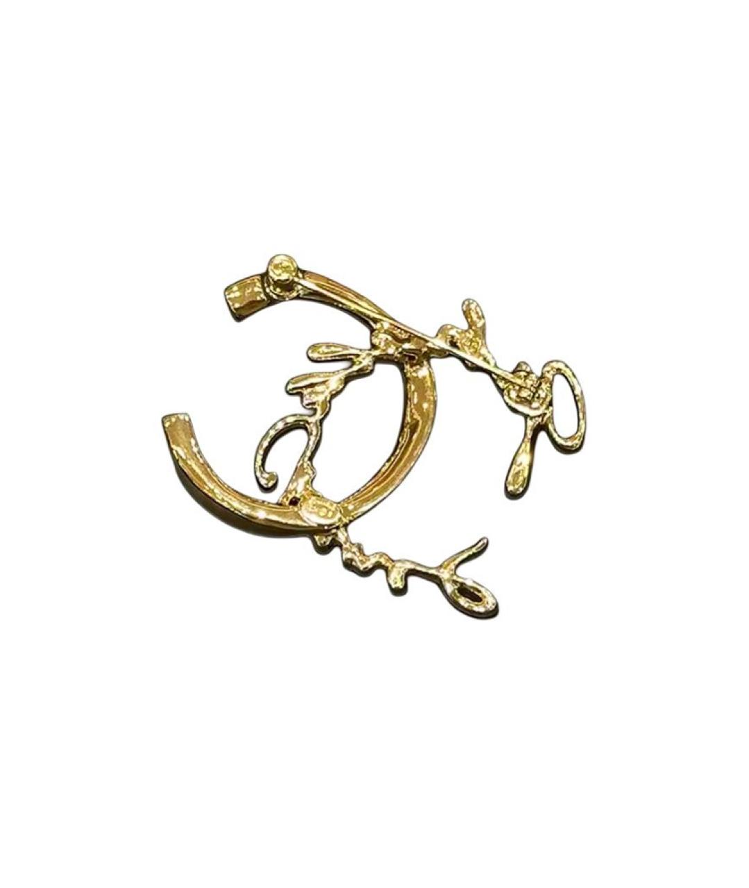 CHANEL Металлическая булавка / брошь, фото 2