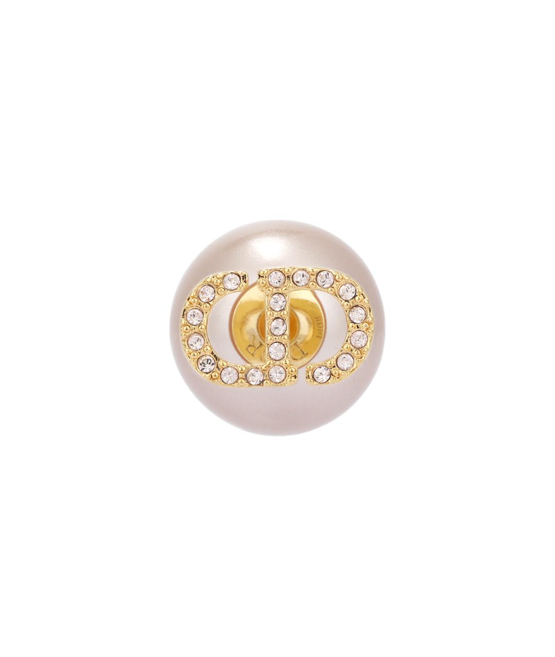 CHRISTIAN DIOR Золотые серьги, фото 3