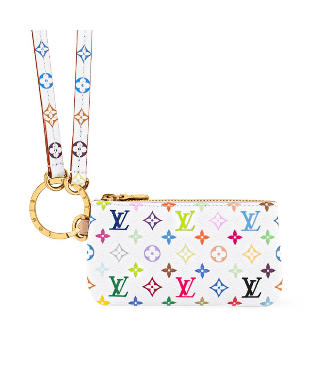 LOUIS VUITTON Белый кожаный кошелек, фото 1