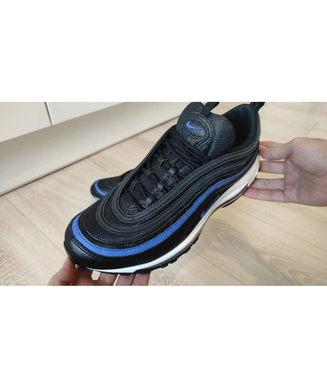 NIKE Черные низкие кроссовки / кеды, фото 8